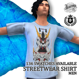 IDxA Streetwear Shirt Mecha Men logo