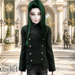 Child - Formal cadet uniform jacket with elegant academy styling logo