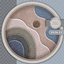 moonmoonsim round rug 2026.22 logo