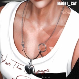 [Maoni_cat]Heart Pendant ACC logo