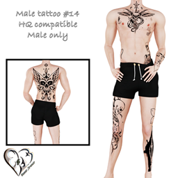 Male tattoo #14 logo