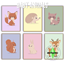 Baby animals painting logo