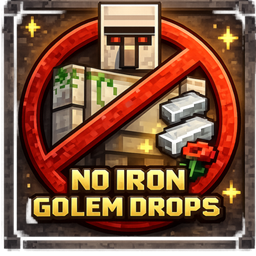 No Iron Golem Drops logo