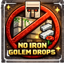 No Iron Golem Drops logo