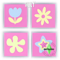 Girly Square painting project image