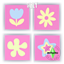 Girly Square painting logo