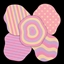Playful Pastel Pink & Purple - Abstract Rug Collection logo