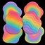 Plush Vibrant Rainbow - Rug Collection logo