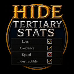 Hide Tertiary Stats logo