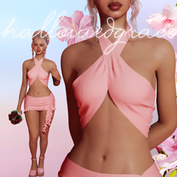 Halter Wrap Top logo