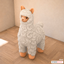 StudioBakery Cozy Critter Llama Plush White logo