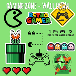 Gaming Zone Wall Decal