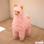 StudioBakery Cozy Critter Llama Plush Pink logo