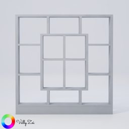 Elaris Geometric Display Shelf  logo