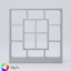 Elaris Geometric Display Shelf  logo