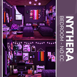 Nythera bedroom - No CC project image