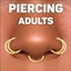 Nose Rings Piercing Set logo