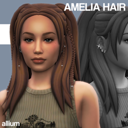 Amelia Hair (alliumcc) logo
