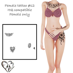 Female tattoo #12 project image