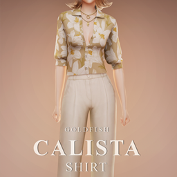 GoldFish Calista Shirt project image