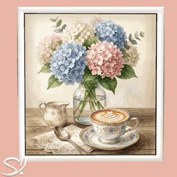 Cafe Botanique - Flower Paintings 🌺 logo