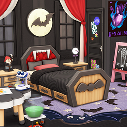 The Princess and the Vampire Kids Bedroom - Vampire Side project image