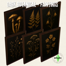 Dark Botanical - Paintings logo