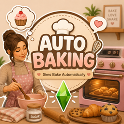 Auto Baking — Sims Bake Automatically logo