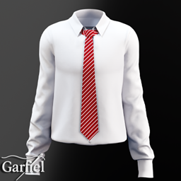 Child - Smart school shirt and tie set for academy looks project image