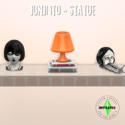 Junji Ito - Statue logo