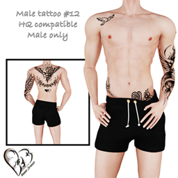 Male tattoo #12 project image