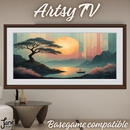 Jane designs art tv JDAT9176 - Basegame compatible logo