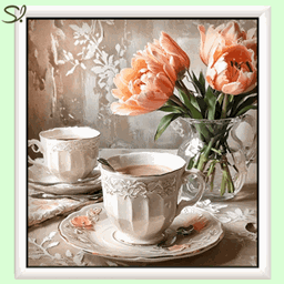 Cafe Botanique - Pastries Paintings  ☕ logo