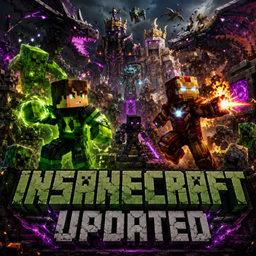 InsaneCraft Updated Redux logo