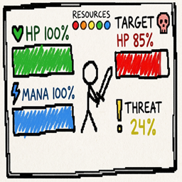 Simple Combat HUD logo