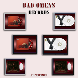 Bad Omens Record Paintings logo