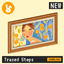 Raster Rabbit: Daily Drop - Traced Steps | HUMAN TRACES Portrait Collection (3 New Paintings) logo