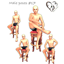 Male poses #17 logo