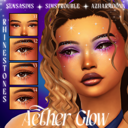 Rhinestones Set Aether Glow Collection project image