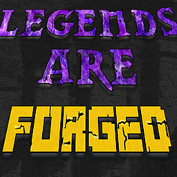 Legends are forged logo