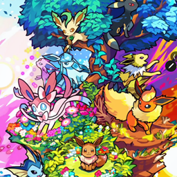 Shiny Pokémon with Caseopeia and Oc Bloxy logo