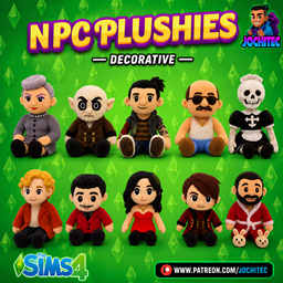 NPC Plushies by Jochi
