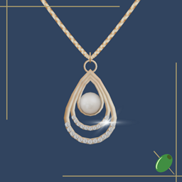 Amelie Pearl Necklace project image