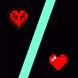 Hardcore hearts (survival) logo