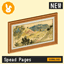 Raster Rabbit: Daily Drop - Spread Pages | HUMAN TRACES Landscape Collection (3 New Paintings) logo