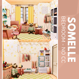 Somnelle Bedroom - No CC project image
