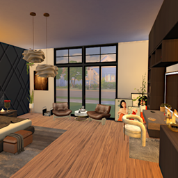 Dark modern bedroom project image
