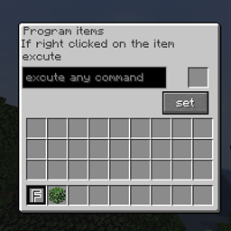 Programm the items! project image