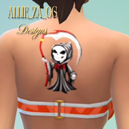 Little Reaper Tattoo Female Base Game project image