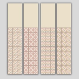Blush & Biscuit - Retro Geometric Wall Tiles project image